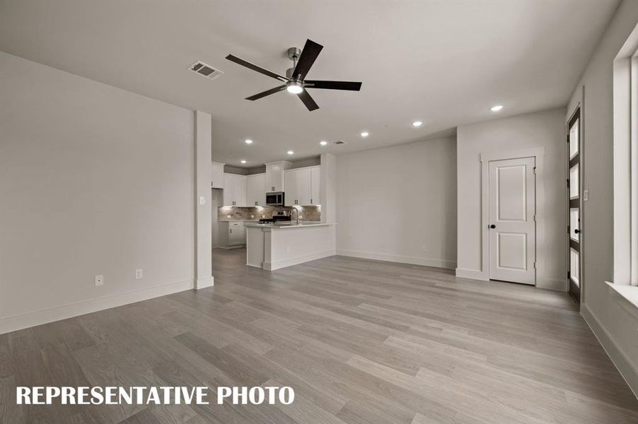 You'll find a wonderful open concept design in our Julia plan.