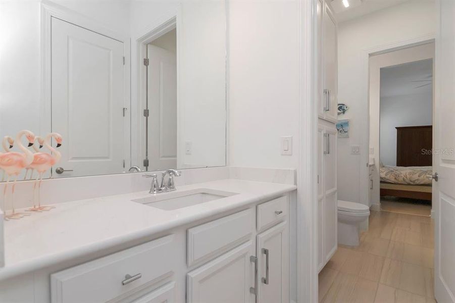 Furnished interior view inside a new home in River's Edge, Wesley Chapel (Image 34).