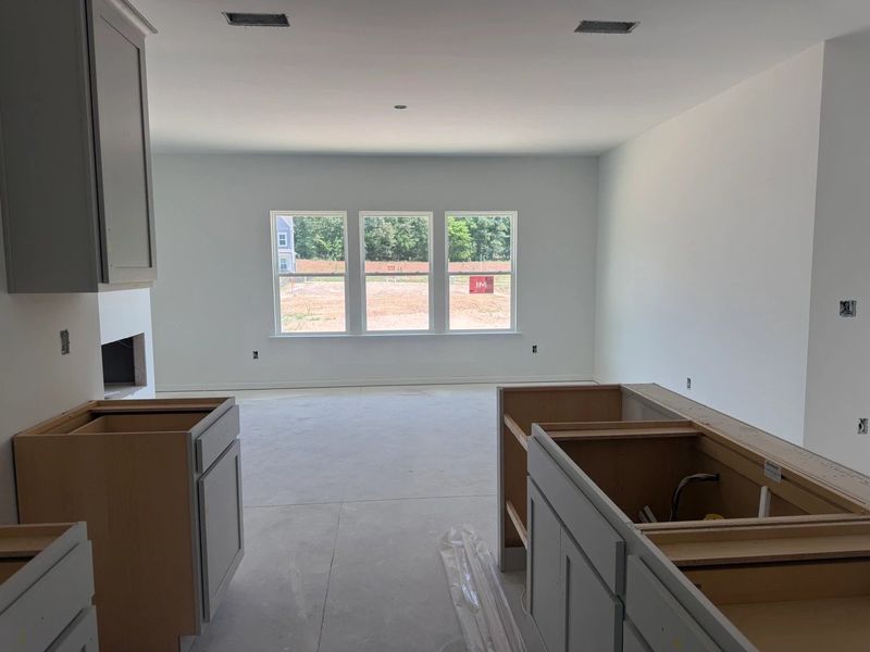 In-progress construction of a new home in The Point, Rolesville, NC (Image 24).