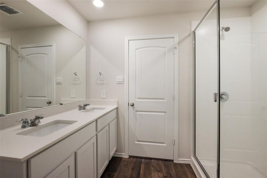 Furnished interior view inside a new home in Watermill, Uhland (Image 8).