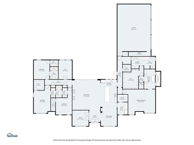 2D floor plan layout of this home in , Northlake, TX (Image 3).