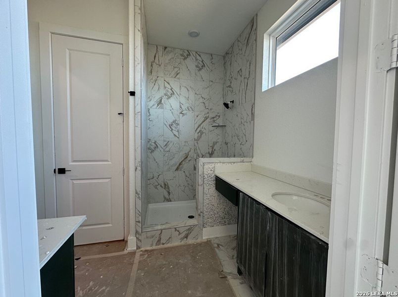 In-progress construction of a new home in Centero at Stone Oak, San Antonio, TX (Image 37). In-progress construction of a new home in Centero at Stone Oak, San Antonio, TX (Image 37).