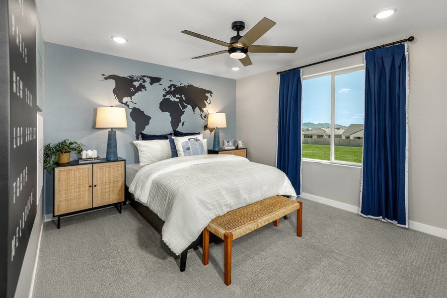 Bedroom | Verna | Valencia at Citrus Park | New Homes in Goodyear, AZ | Landsea Homes