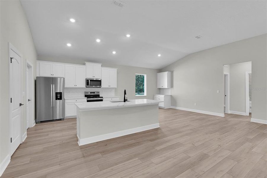 Furnished interior view inside a new home in , Palm Coast (Image 3).