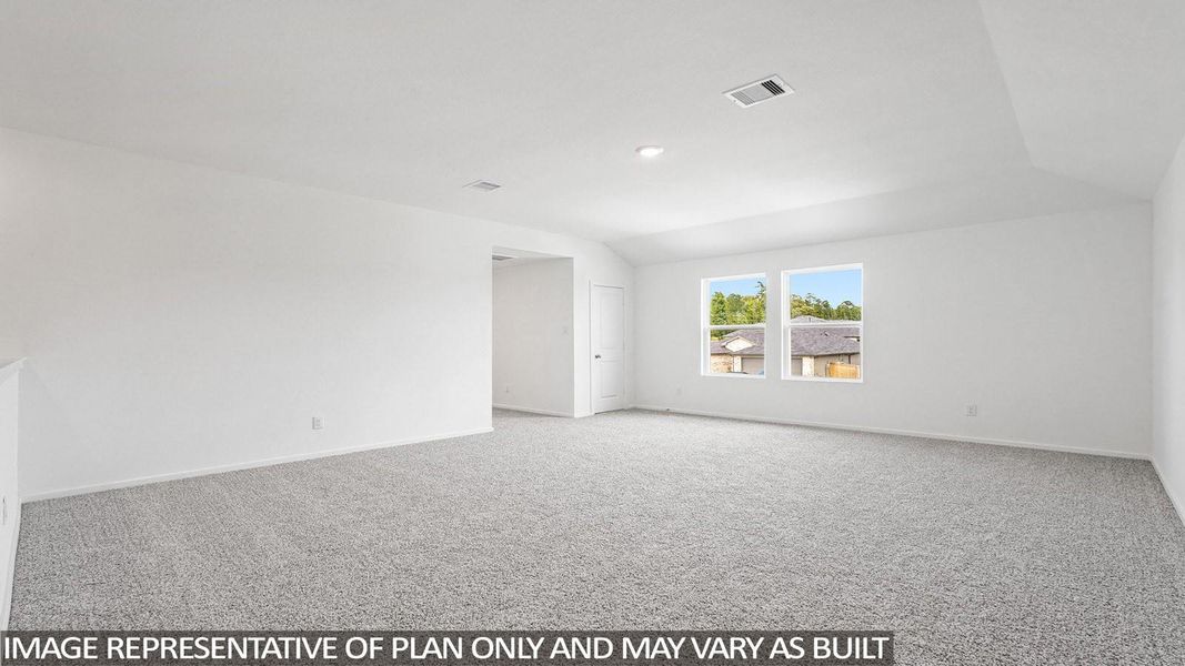 Spacious, unfurnished interior of a new home in Grand Pines, Magnolia (Image 14).