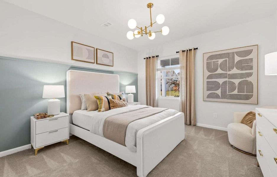 Furnished interior view inside a new home in Bradford Pointe, Summerville (Image 5).