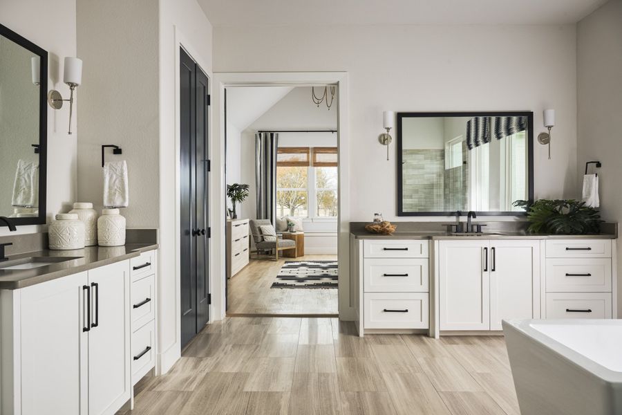 Furnished interior view inside a new home in Whitestone Estates, Parker (Image 11).