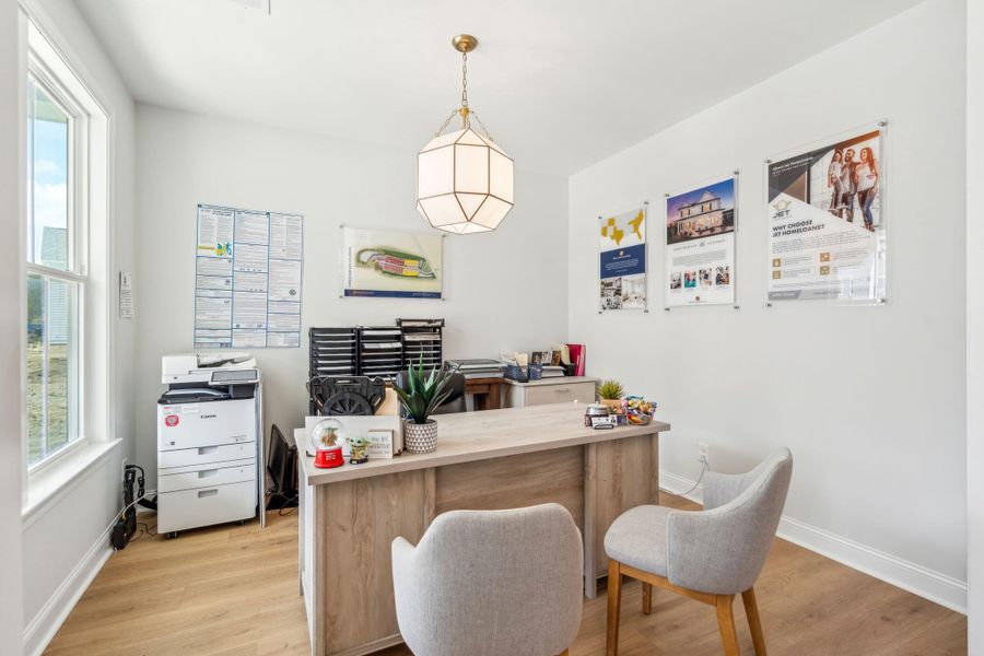 Furnished interior view inside a new home in Sweetgrass Station, Summerville (Image 13). Furnished interior view inside a new home in Sweetgrass Station, Summerville (Image 13).