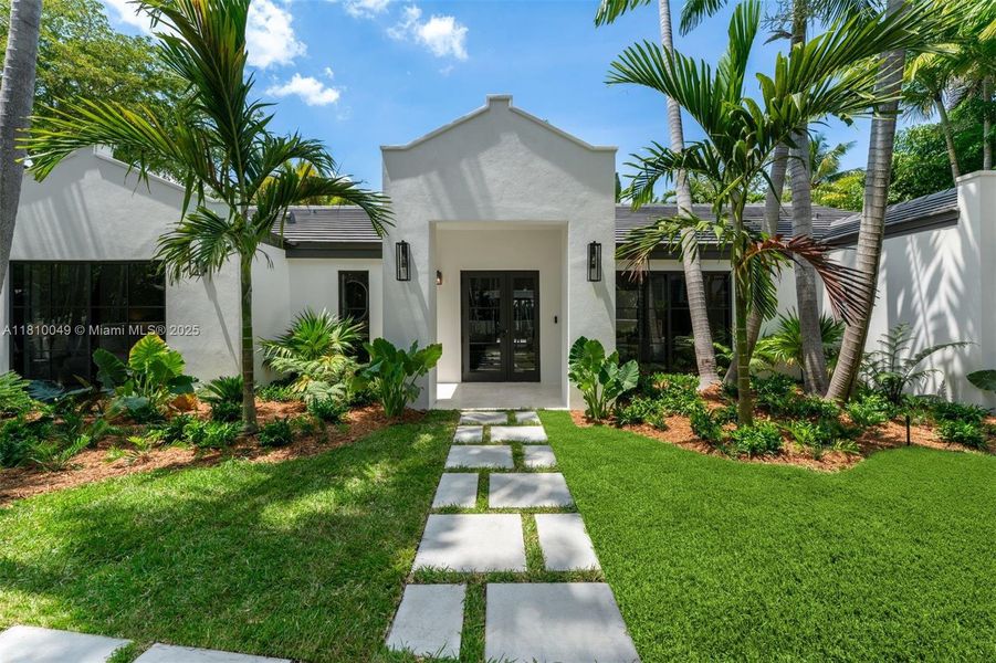 Front exterior of a new home in , Miami, FL, highlighting curb appeal (Image 18).