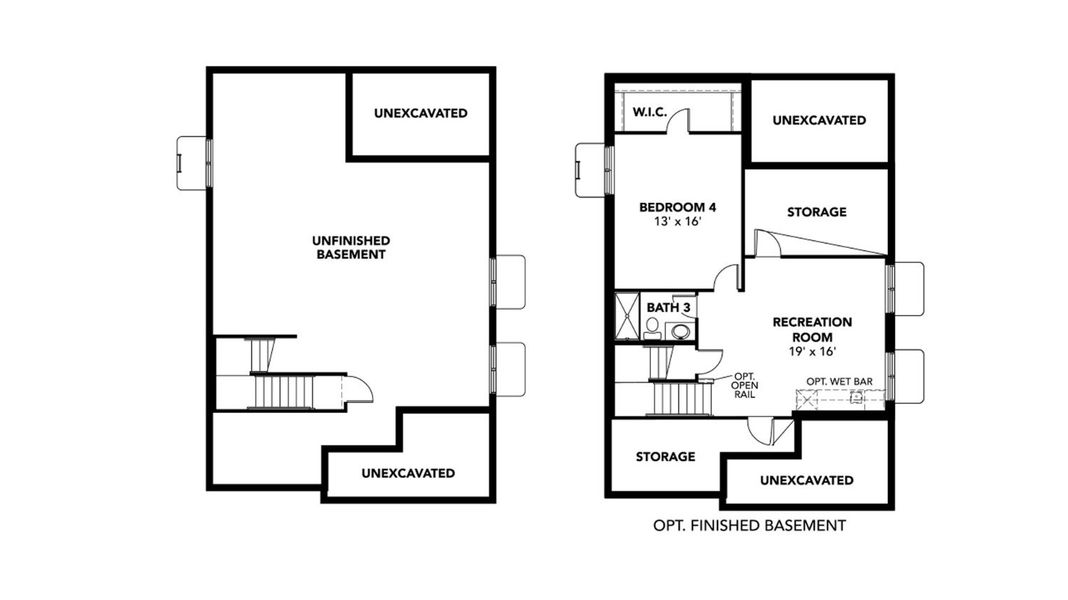 2D floor plan layout for the Dillon Point | Market by Brightland Homes in Dillon Pointe - City, Broomfield, CO (Image 5).