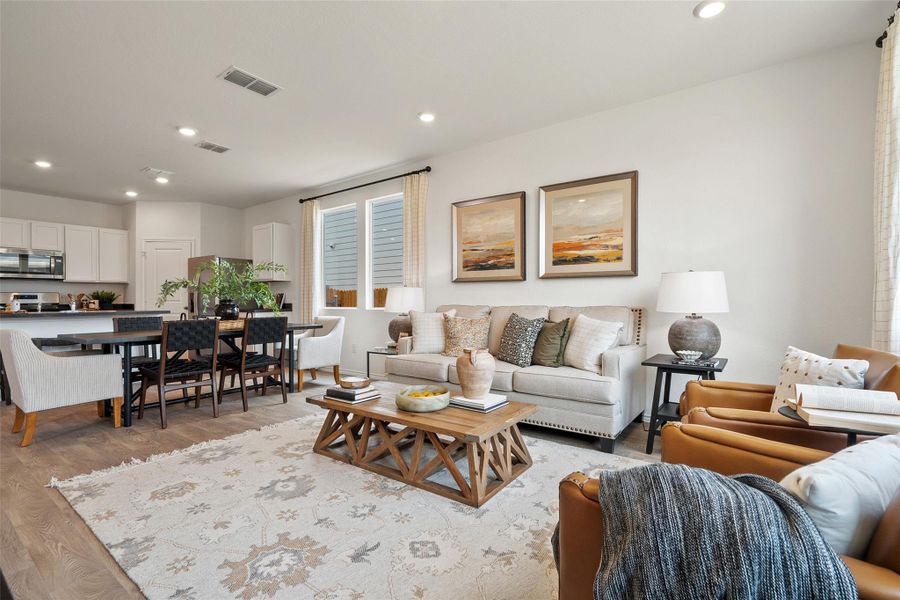 Furnished interior view inside a new home in Valverde, Bastrop (Image 30). Furnished interior view inside a new home in Valverde, Bastrop (Image 30).