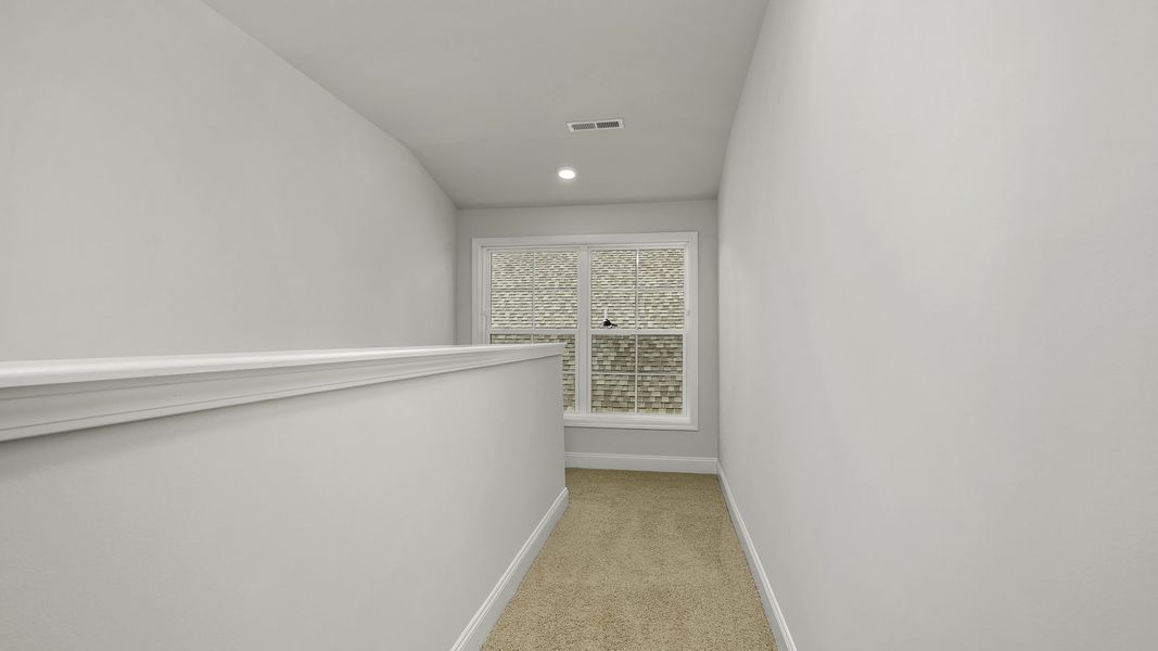Spacious, unfurnished interior of a new home in The Villas at Kinsley, Jamestown (Image 20).