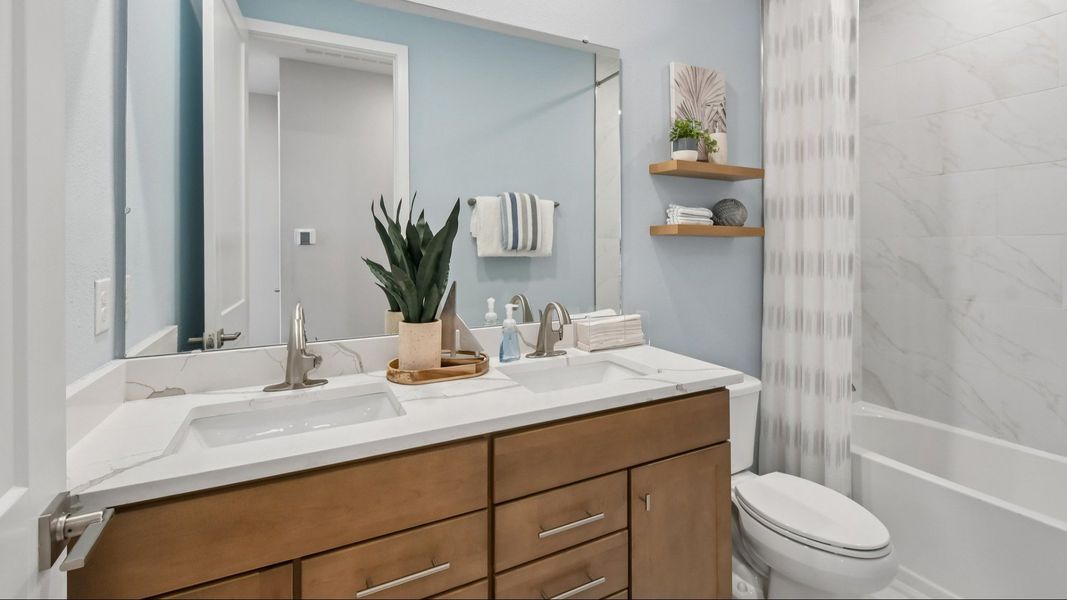DRB Homes Secondary Bathroom - Not Photo of Actual Home