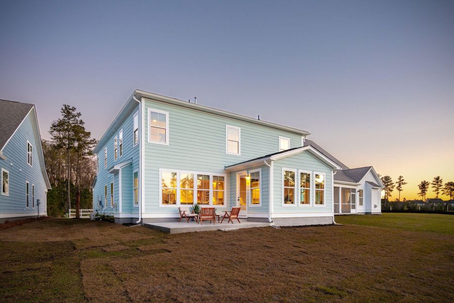 Exterior details and patio area of a home in , Summerville (Image 33). Exterior details and patio area of a home in , Summerville (Image 33).