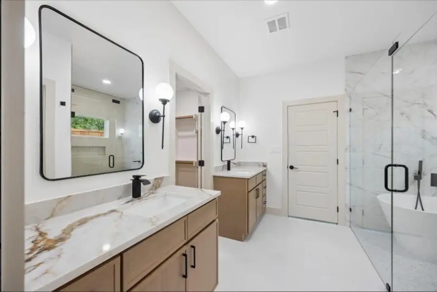 Furnished interior view inside a new home in , Sherman (Image 4).