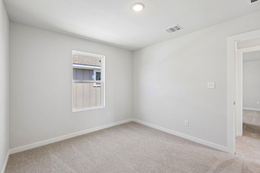 Spacious, unfurnished interior of a new home in Avery Centre, Round Rock (Image 14). Spacious, unfurnished interior of a new home in Avery Centre, Round Rock (Image 14).