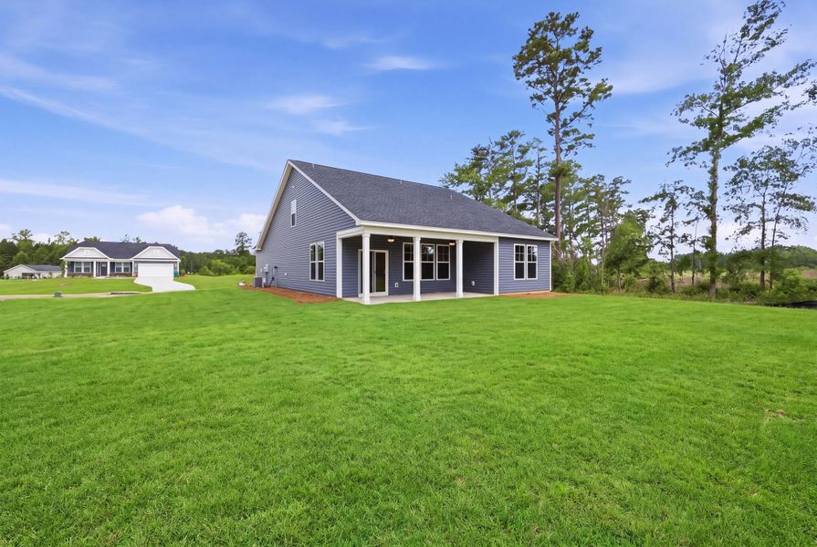 Exterior details and patio area of a home in Oak Grove, Conway (Image 19).