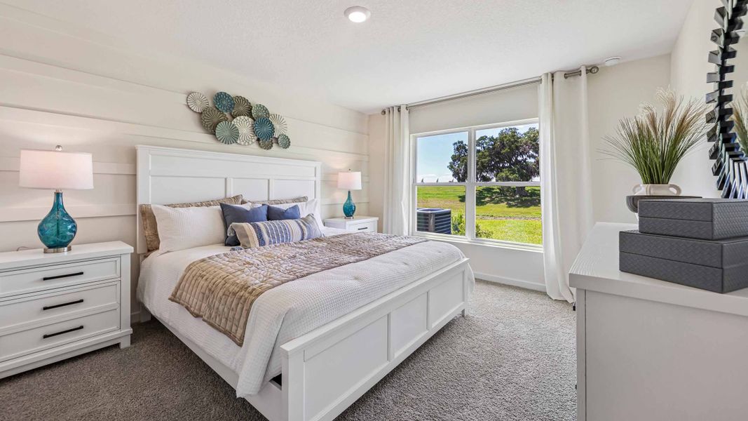 Furnished interior view inside a new home in Citrus County Spot Lots, Dunnellon (Image 11).