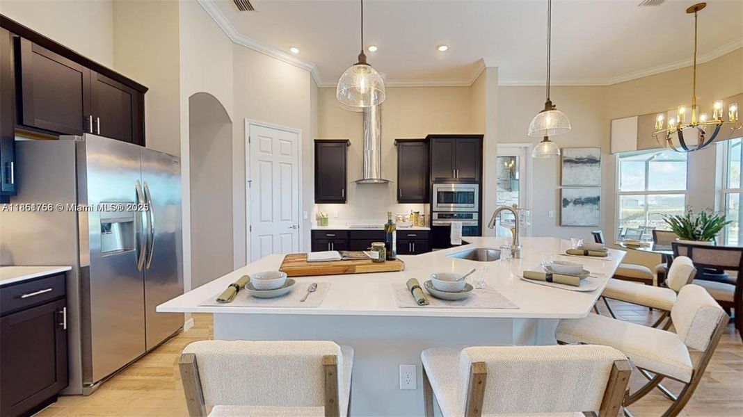 Furnished interior view inside a new home in , Immokalee (Image 12).