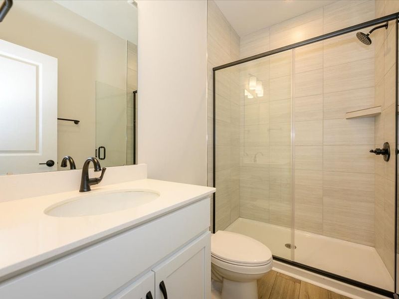 Furnished interior view inside a new home in Archer Row, Charlotte (Image 6).