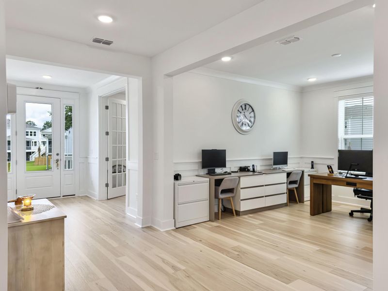 Furnished interior view inside a new home in Liberty Hill Farm, Mount Pleasant (Image 53).