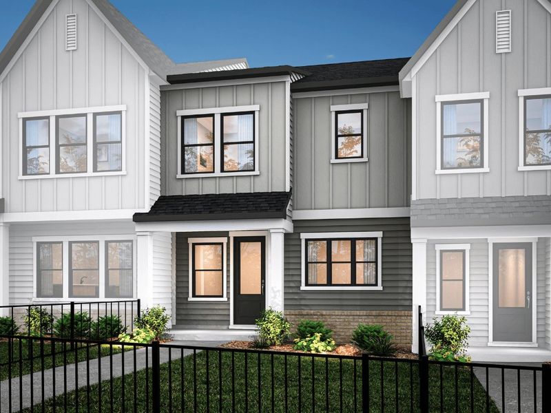 Representative exterior photo of a completed home built from the Clarion by Tri Pointe Homes in Grahym at Southbridge, Fort Mill, SC (Image 23).