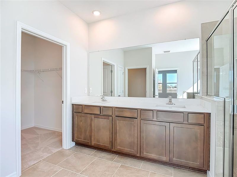 Furnished interior view inside a new home in Mirada, San Antonio (Image 18).