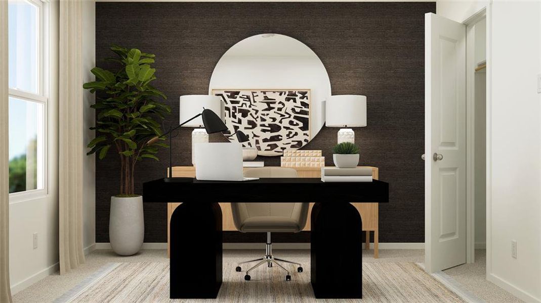 Furnished interior view inside a new home in McKenzie Trails, Balch Springs (Image 3).