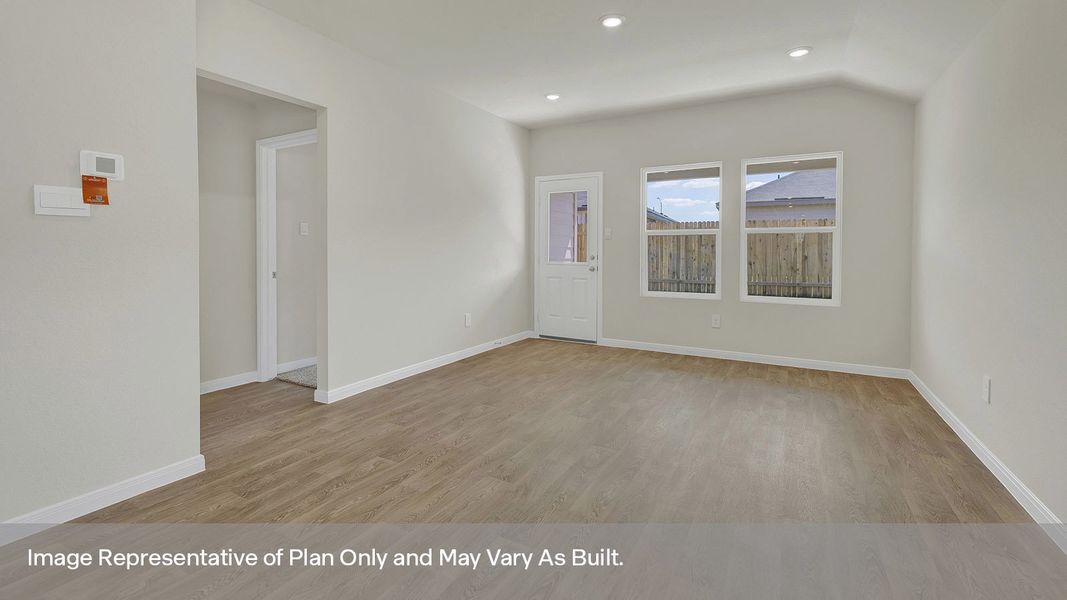 Spacious, unfurnished interior of a new home in Whisper South, San Marcos (Image 12).