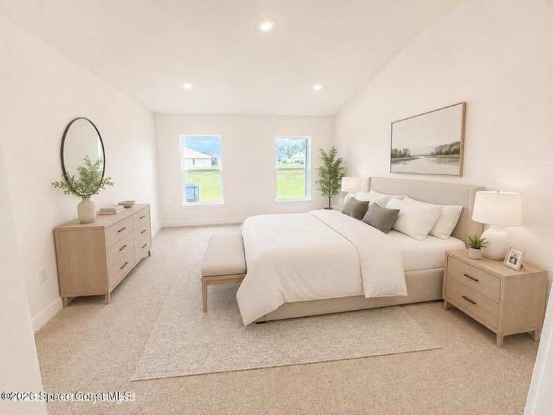 Furnished interior view inside a new home in St. John's Preserve, Palm Bay (Image 16).