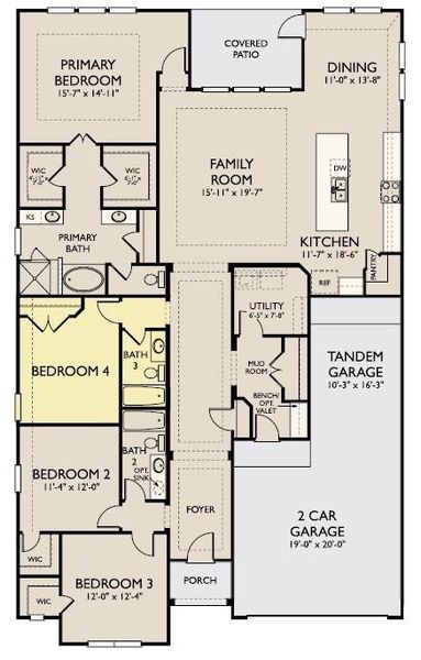 The Blake Floor Plan