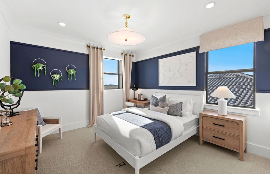 Bed 4, located on the second floor Bed 4, located on the second floor