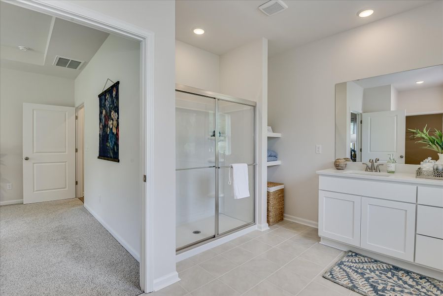 Furnished interior view inside a new home in Heritage Bay, Sumter (Image 35). Furnished interior view inside a new home in Heritage Bay, Sumter (Image 35).