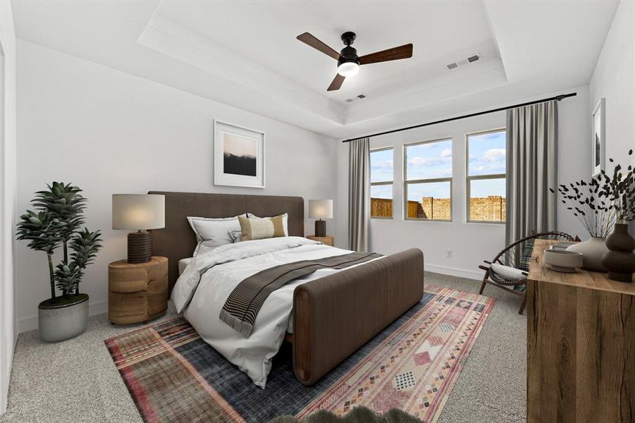 Furnished interior view inside a new home in Creekshaw, Royse City (Image 6). Furnished interior view inside a new home in Creekshaw, Royse City (Image 6).