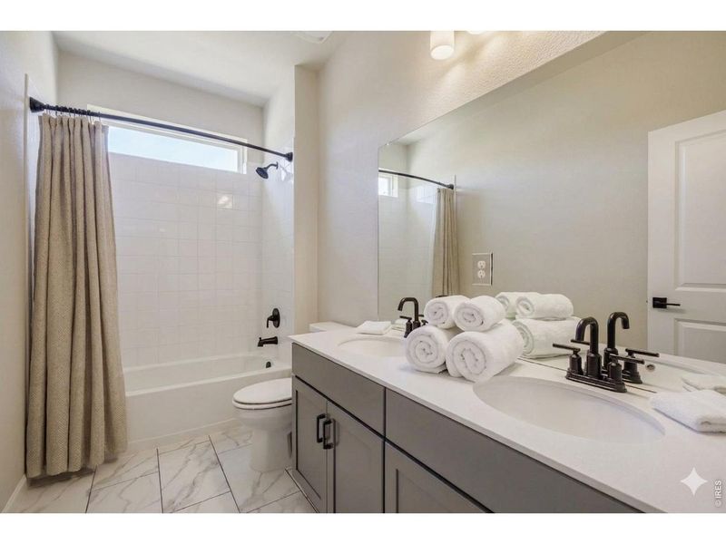Furnished interior view inside a new home in Country Club Reserve, Fort Collins (Image 15).