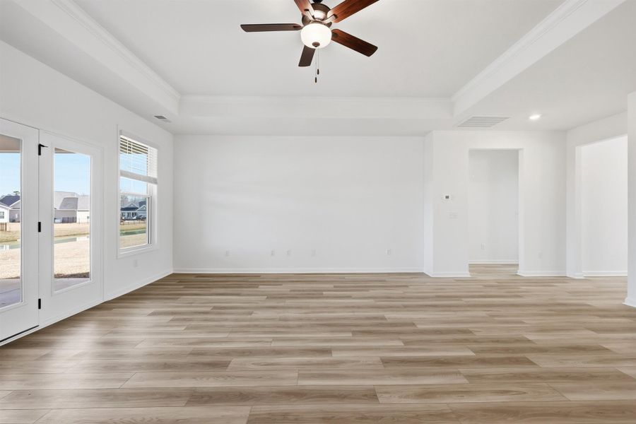 Spacious, unfurnished interior of a new home in Westwood Reserve, Conway (Image 22).