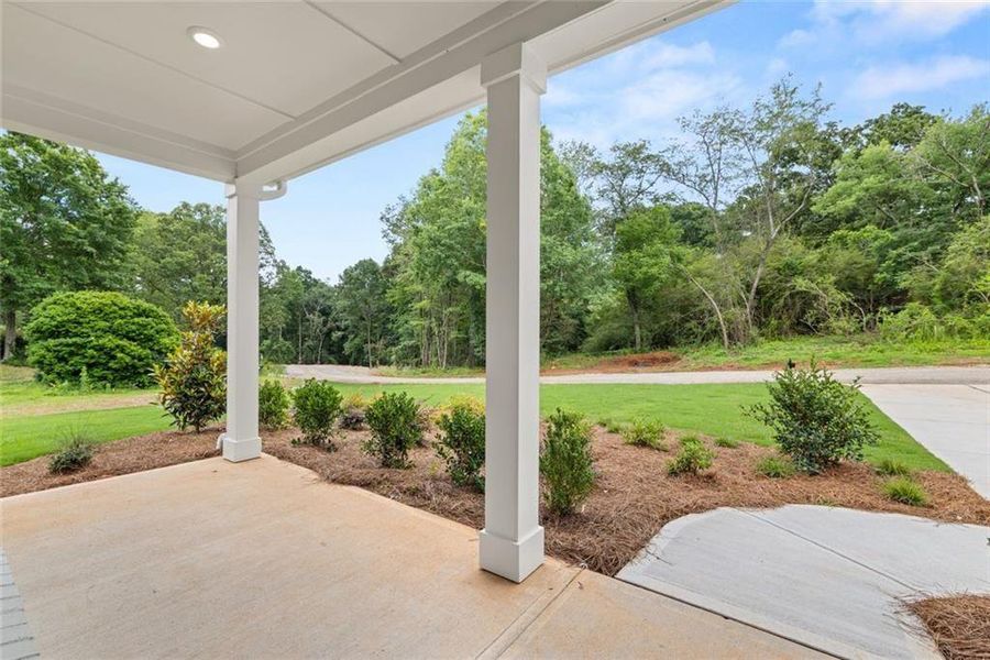 Exterior details and patio area of a home in , Cumming (Image 21).