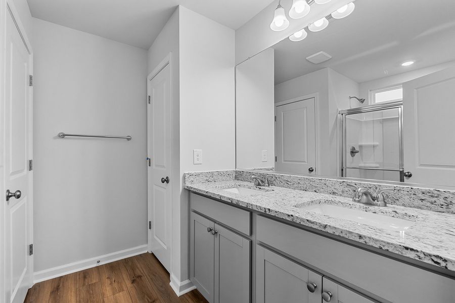 Furnished interior view inside a new home in Fieldstone, Lexington (Image 11).