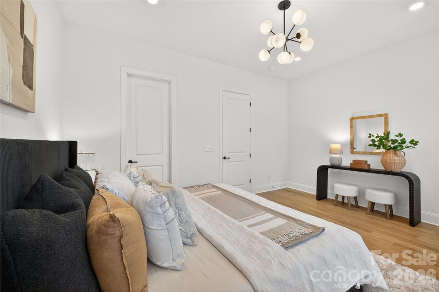Furnished interior view inside a new home in , Charlotte (Image 27).