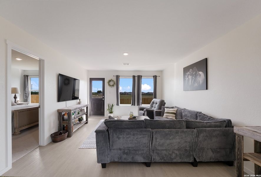 Furnished interior view inside a new home in Spring Grove, Converse (Image 9).