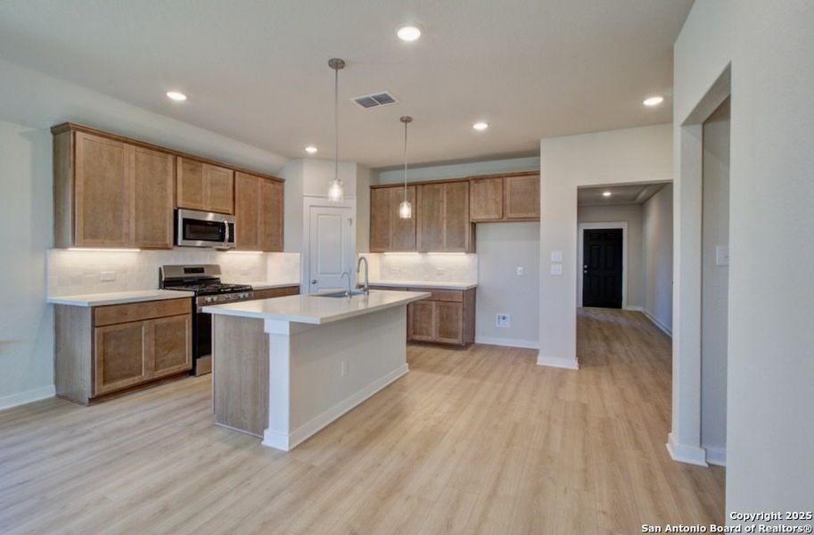 Furnished interior view inside a new home in Westridge - Premier, San Antonio (Image 3). Furnished interior view inside a new home in Westridge - Premier, San Antonio (Image 3).