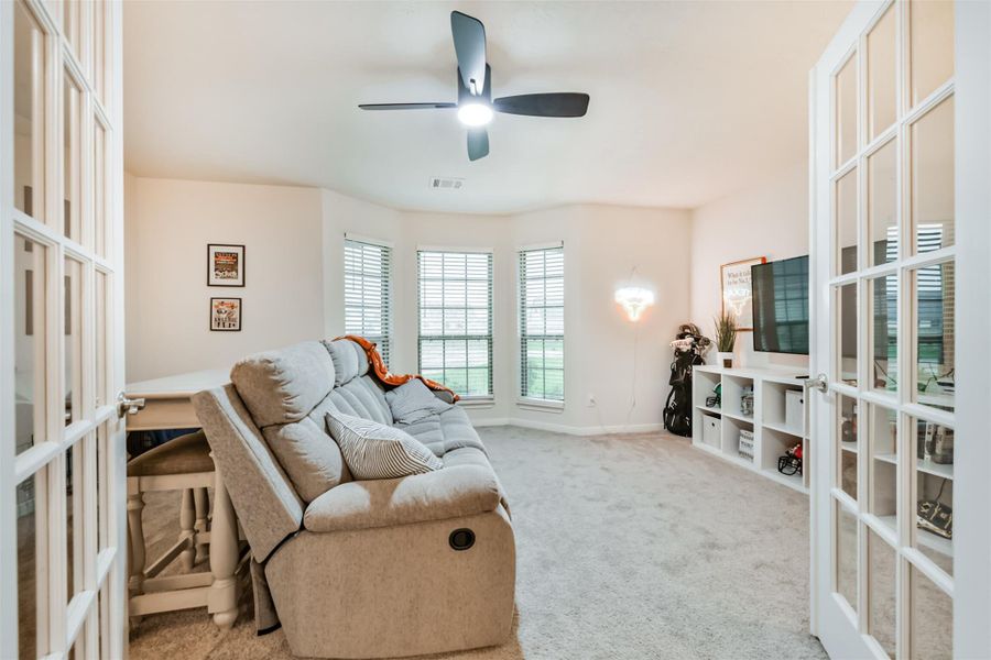 Furnished interior view inside a new home in , League City (Image 19).