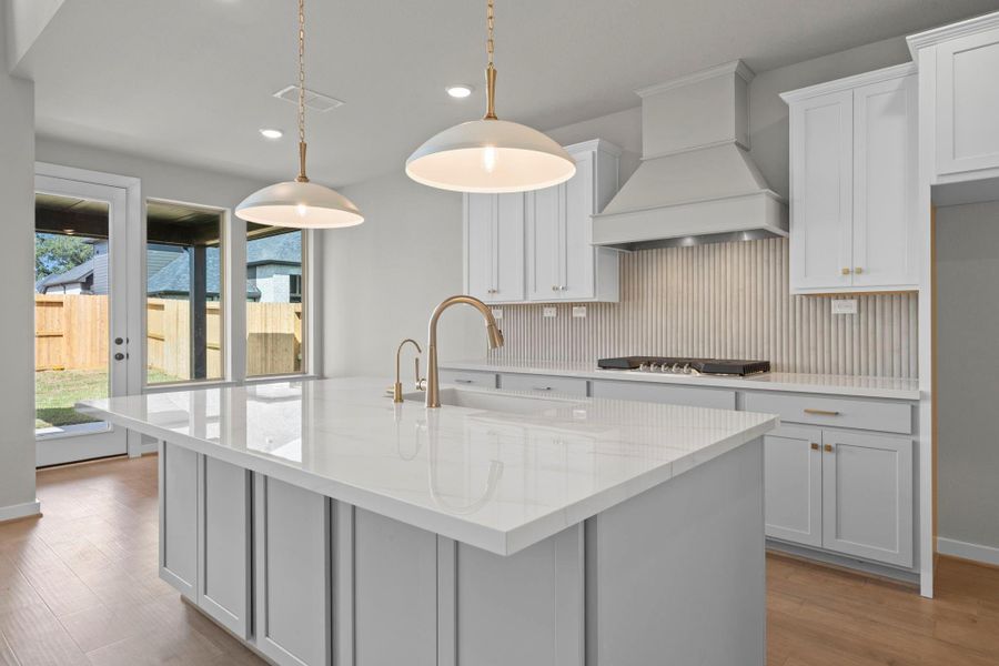 Furnished interior view inside a new home in Sienna 45', 50', Missouri City (Image 13).