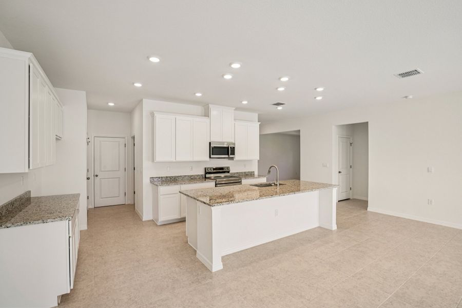 Furnished interior view inside a new home in Marion Oaks, Ocala (Image 12).
