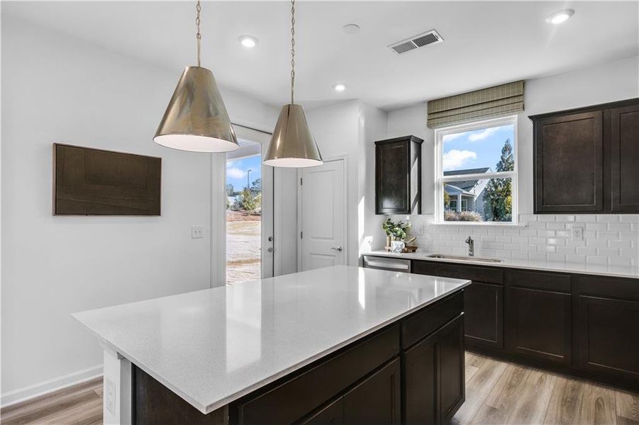 Furnished interior view inside a new home in Sun City Peachtree, Griffin (Image 8).