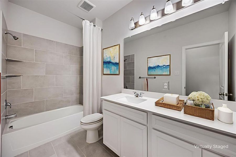 Furnished interior view inside a new home in , Princeton (Image 4).