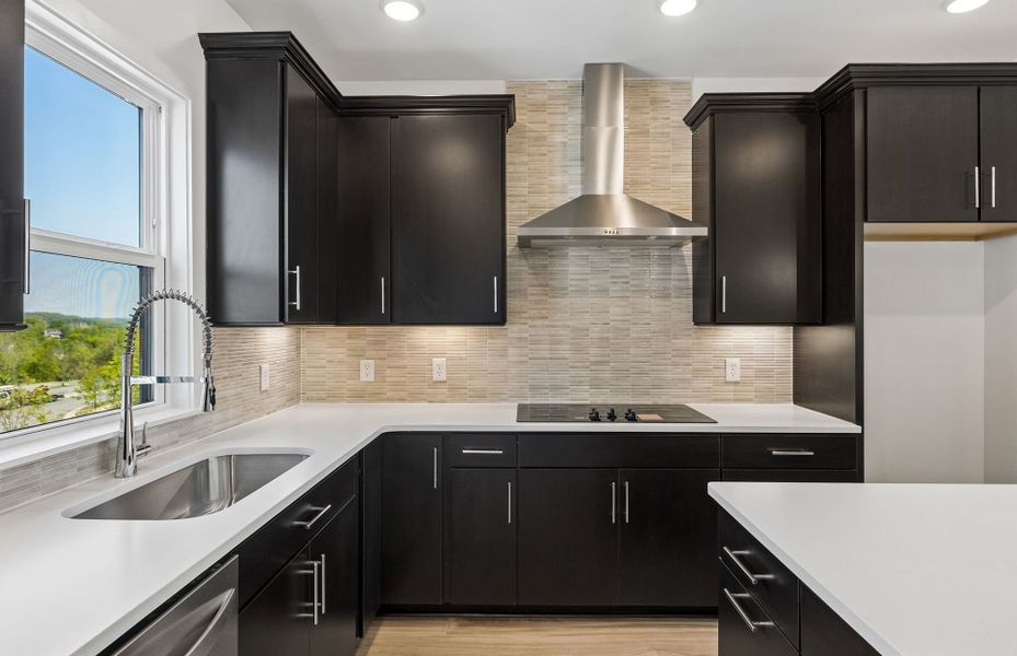 Furnished interior view inside a new home in Skyline, Nashville (Image 12).