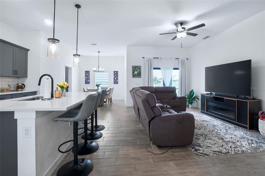 Furnished interior view inside a new home in , Port Charlotte (Image 15).