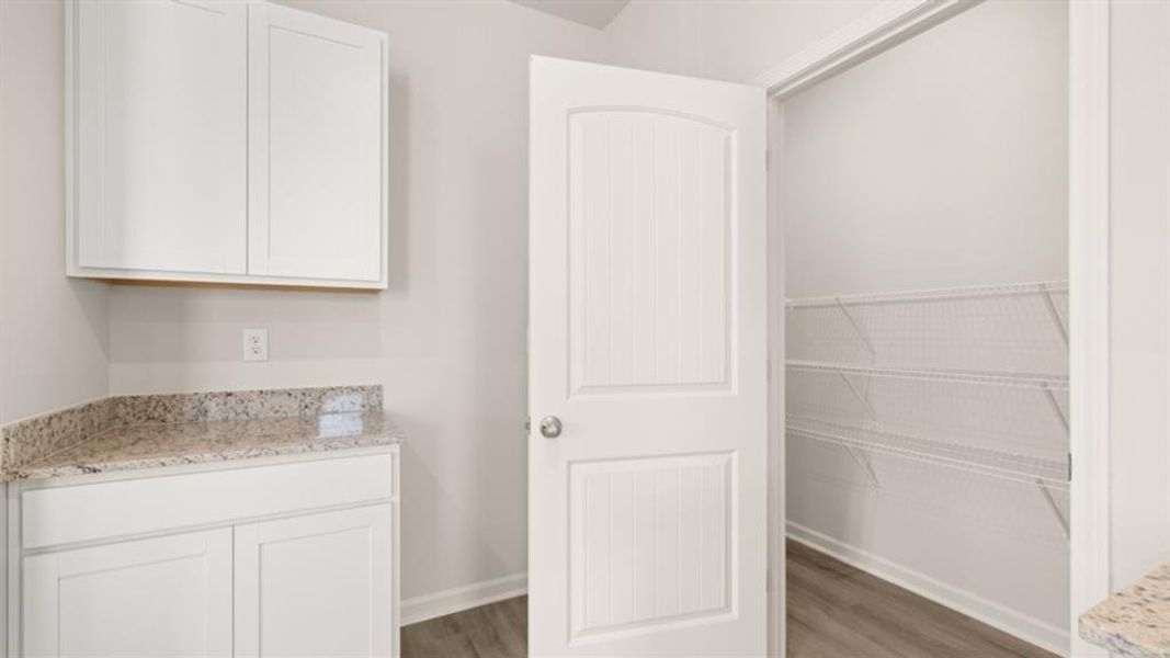 Furnished interior view inside a new home in Pointe Park, Union City (Image 8).
