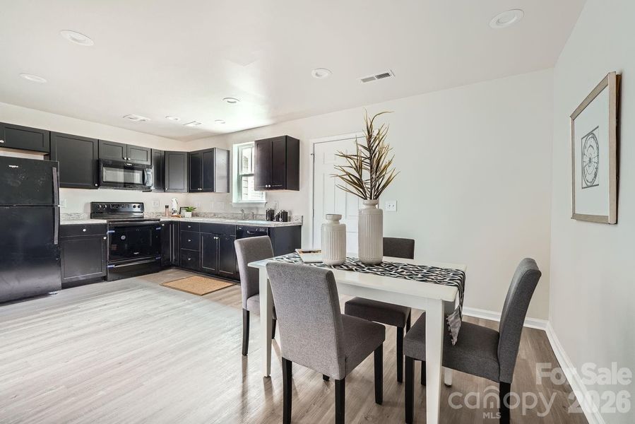 Furnished interior view inside a new home in , Charlotte (Image 11).